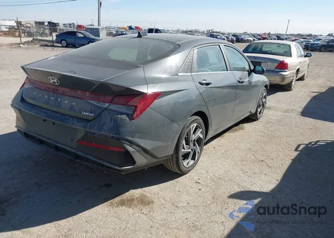 2024 Hyundai Elantra Limited из США, поврежденный, VIN KMHLP4DGXRU831420